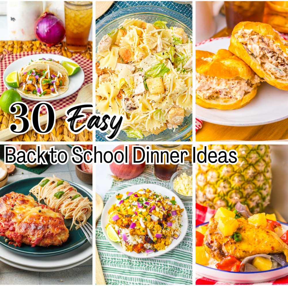 30 Easy Weeknight Dinners to Save Your Sanity This School Year